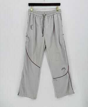 A-COLD-WALL* Mens Light Gray Straight Leg Track Pants Sz S Made in Italy